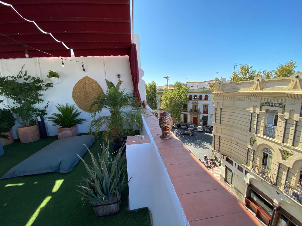 Atico Suite Con Terraza Totalmente Privada En Pleno Centro Historico De Sevilla Eksteriør bilde